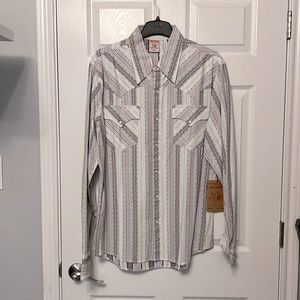 True Religion XXXL snap button shirt
